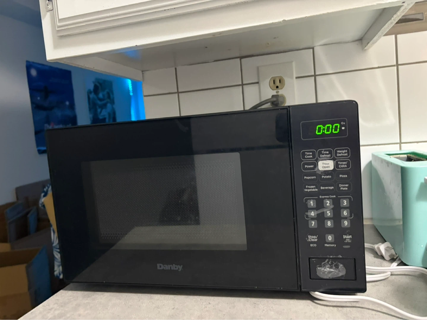 Danby Black Microwave