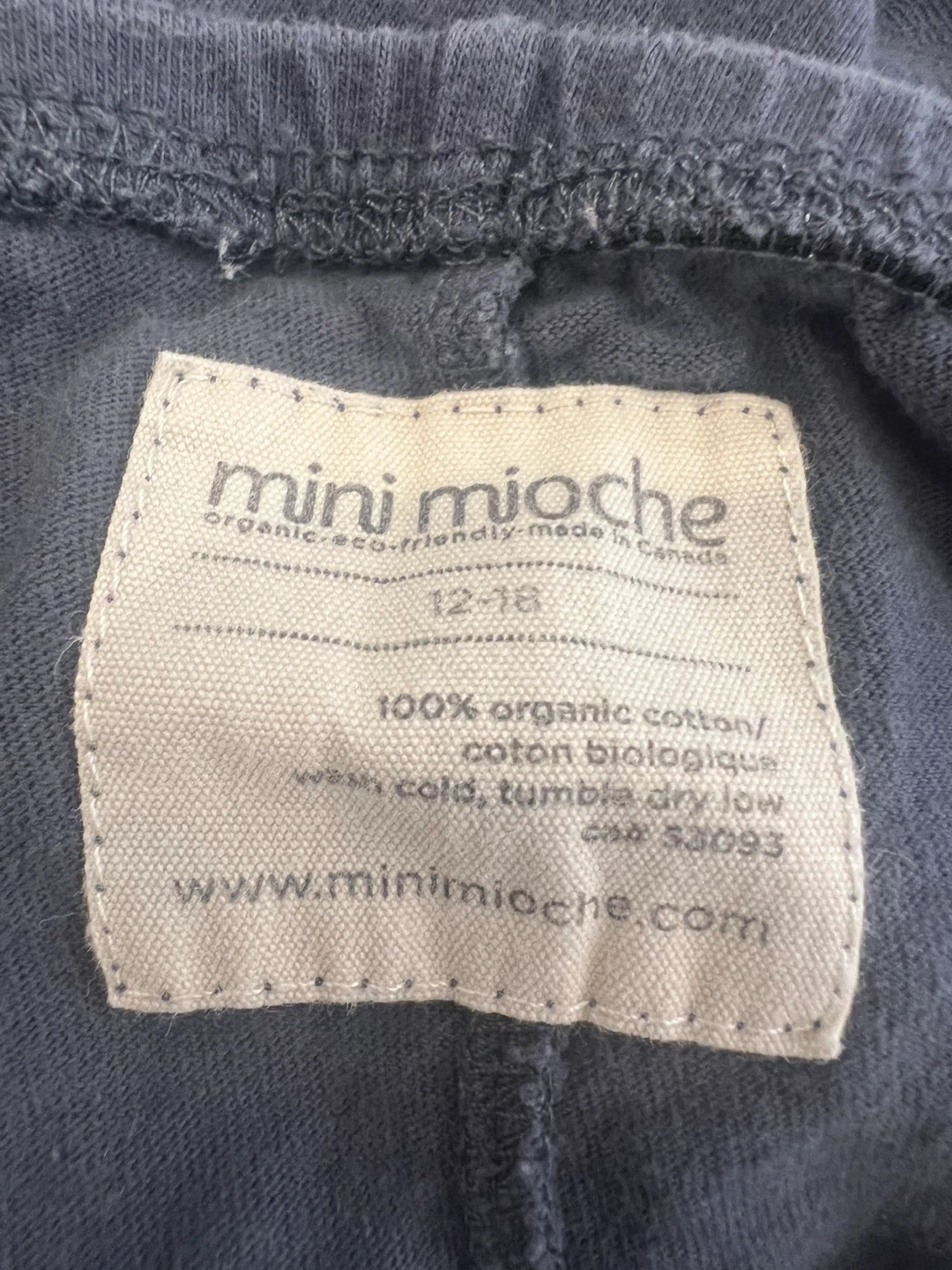 Mini Mioche Organic Cotton Leggings 12-18 Months - photo 3
