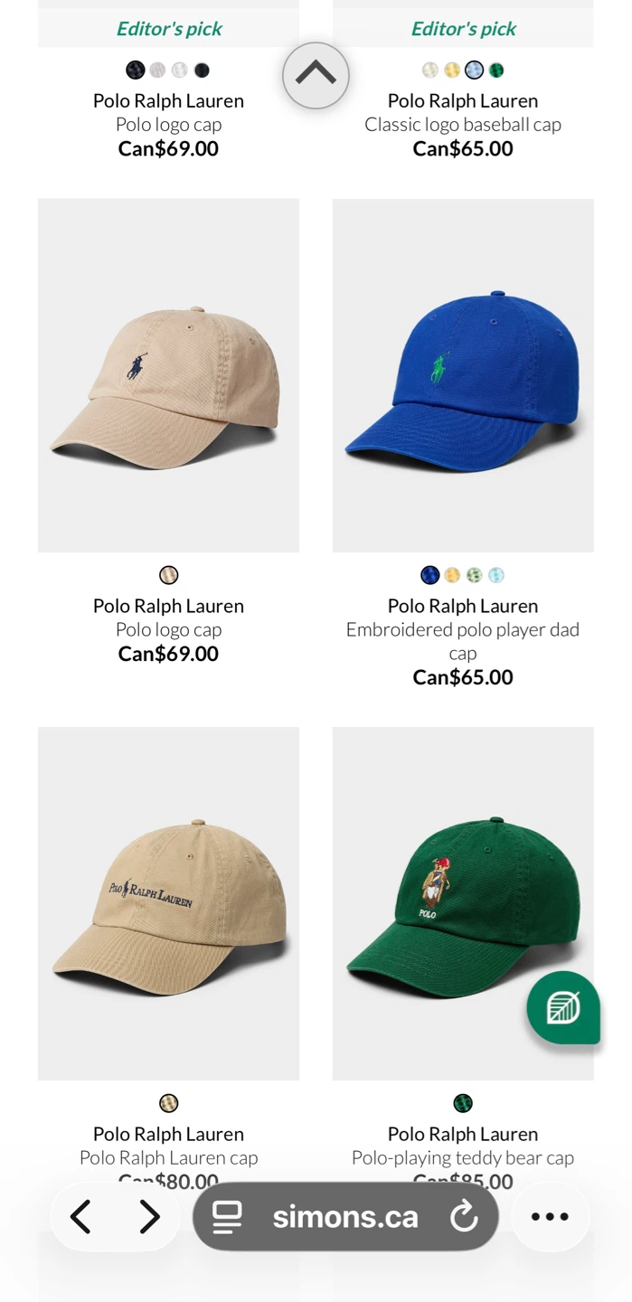Polo Ralph Lauren Camo Baseball Cap - photo 5