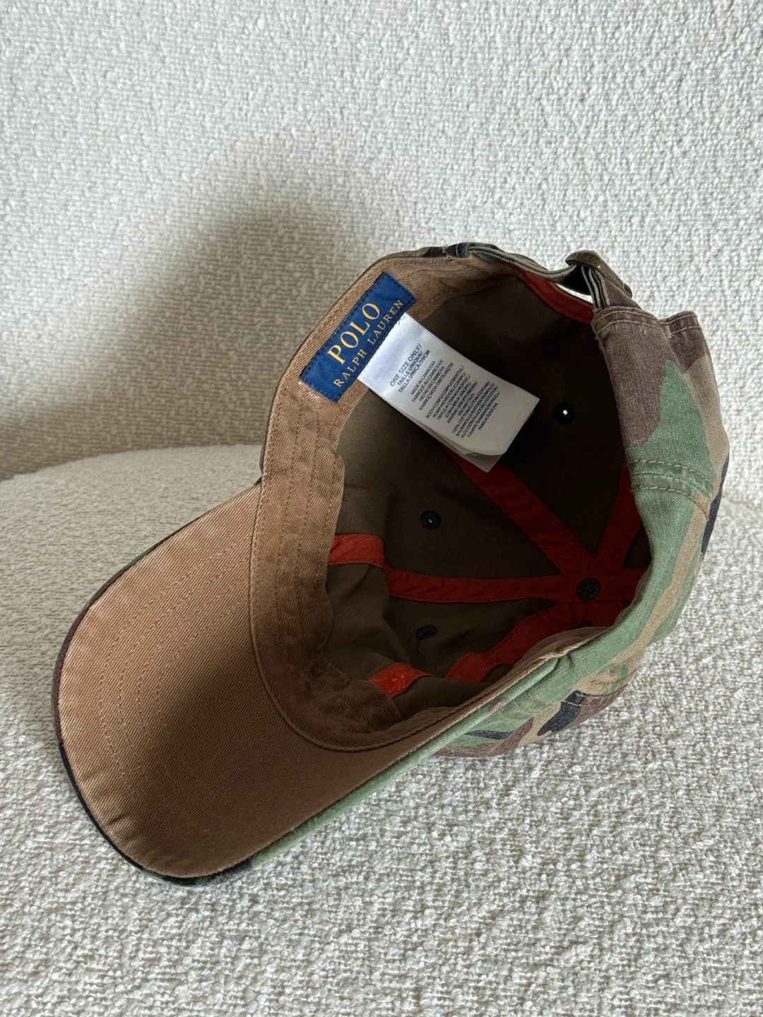 Polo Ralph Lauren Camo Baseball Cap - photo 2