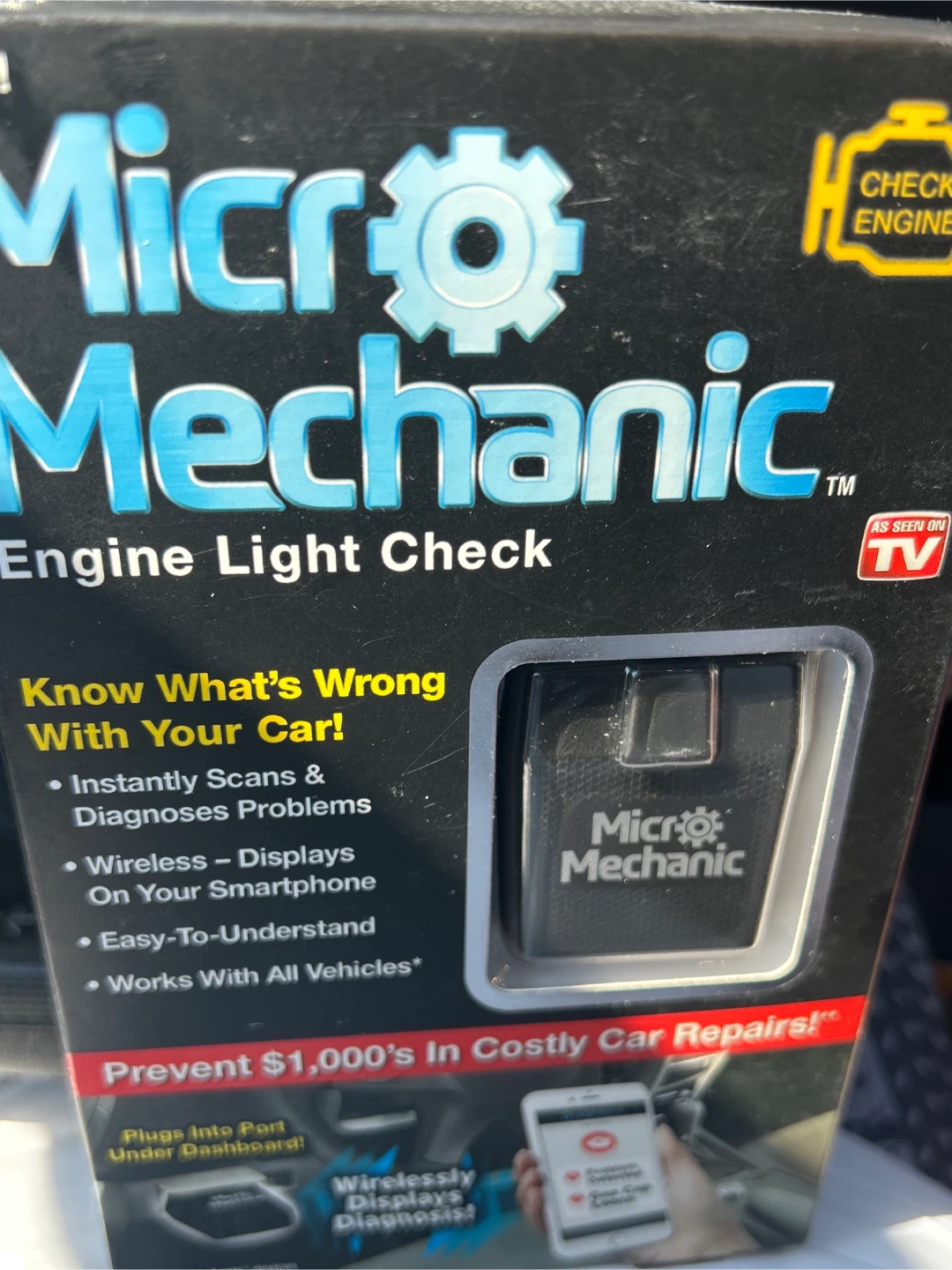 Micro Mechanic Engine Light Check Tool