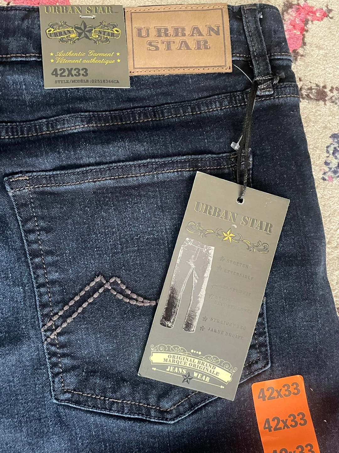 Urban Star Men's Jeans 42x33 - photo 5