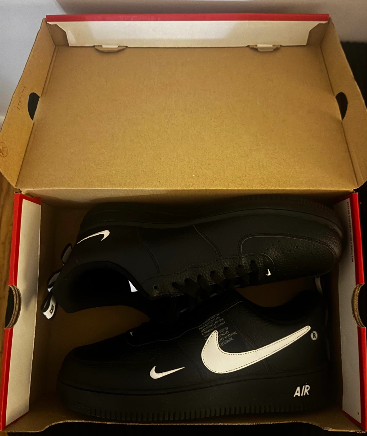 Nike Air Force 1 Low Men's Shoes Black - photo 2