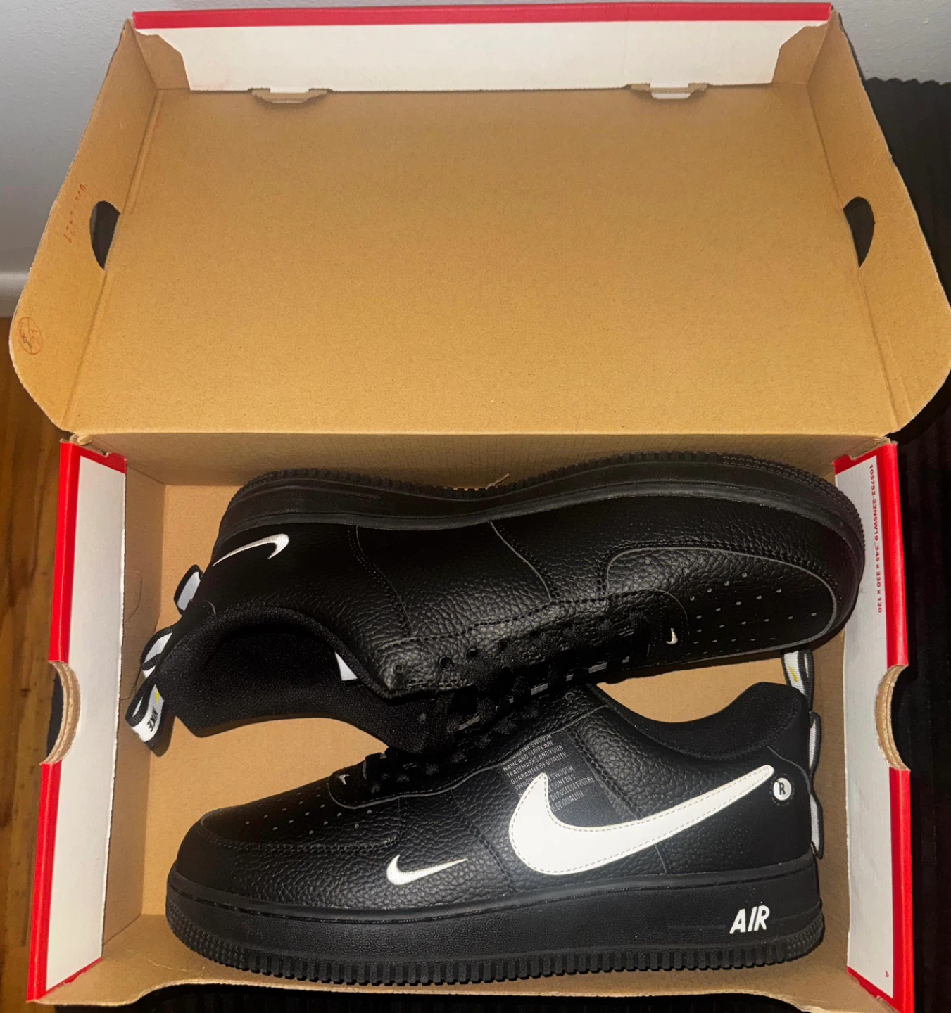 Nike Air Force 1 Low Men's Shoes Black - photo 5