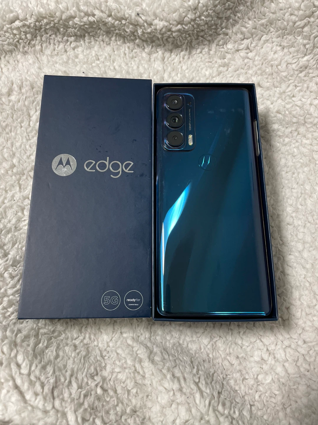 Motorola edge 2021 8 gb ram rom 256gb nebula blue - photo 2