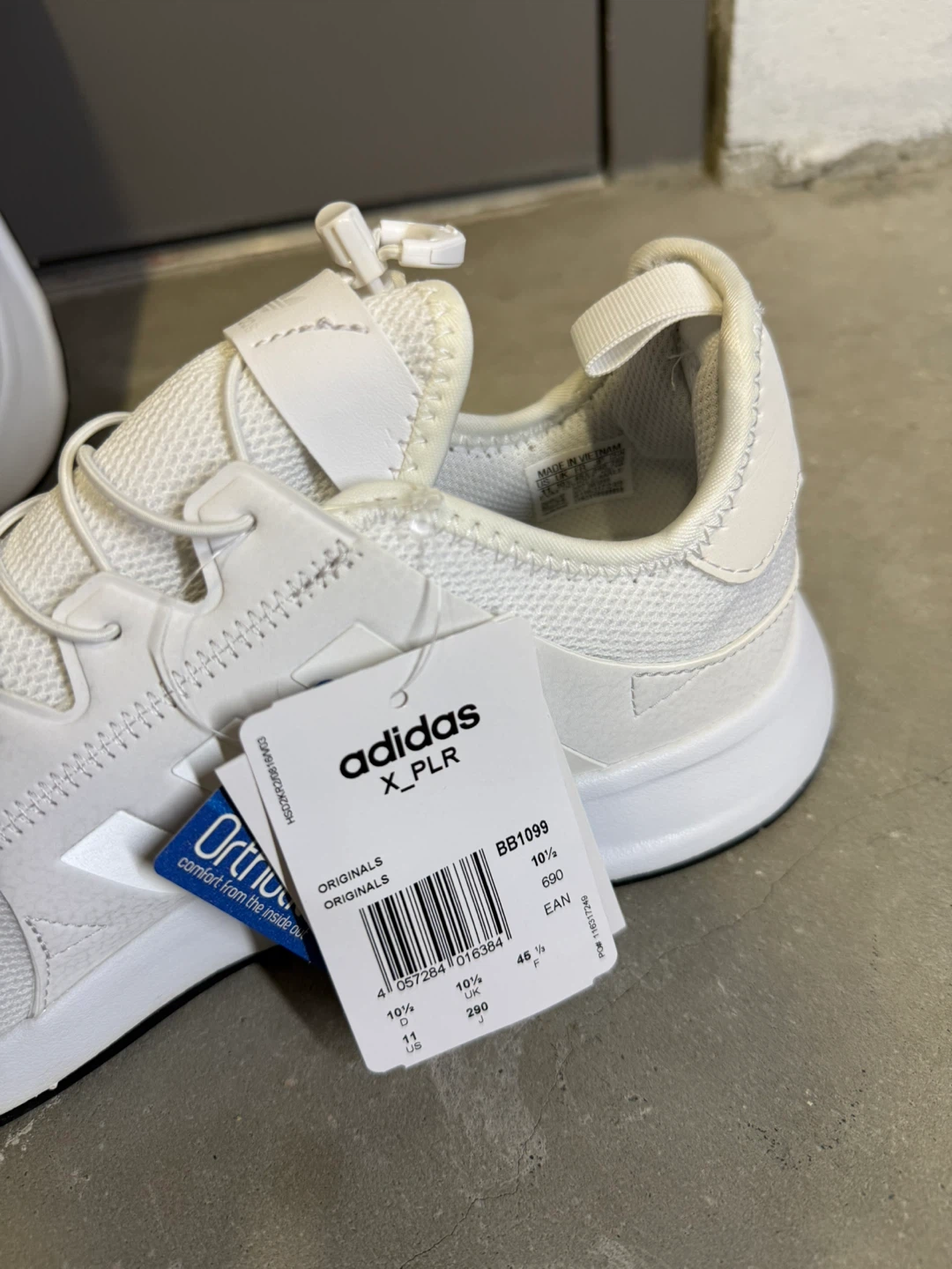 Adidas X_PLR White Sneakers_us11