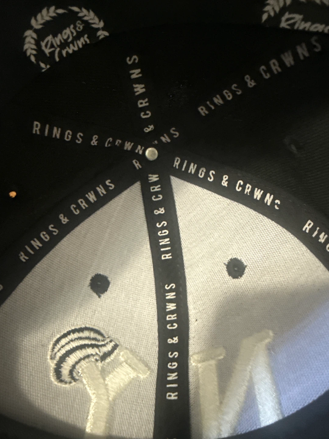 Rings & Crowns Black "NY BLK YANKEES" Baseball Cap - photo 5