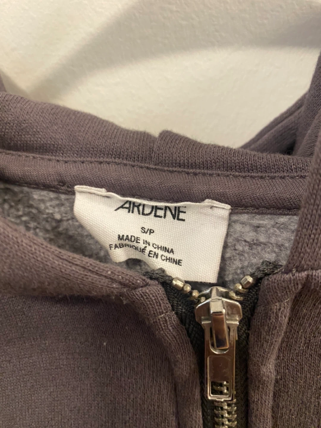 Ardene Grey Cropped Zip-Up Hoodie - photo 3