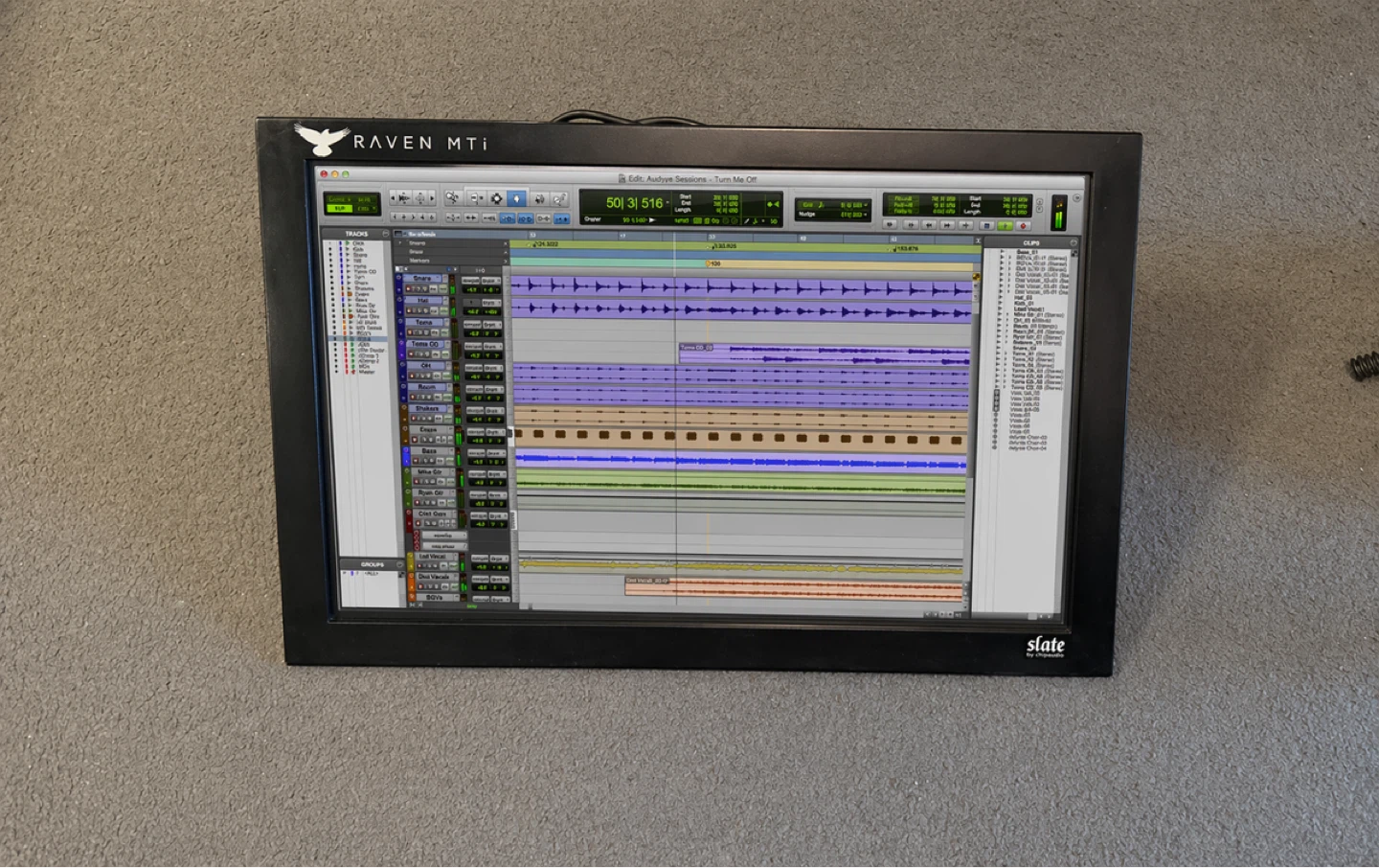 Slate Raven MTI Touchscreen Production Console
