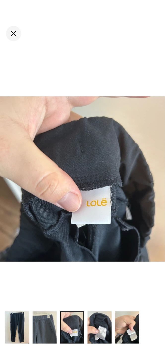 Lole Black Pants Size Medium - photo 3