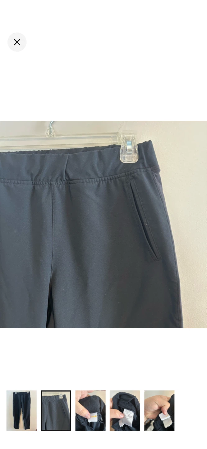 Lole Black Pants Size Medium - photo 2