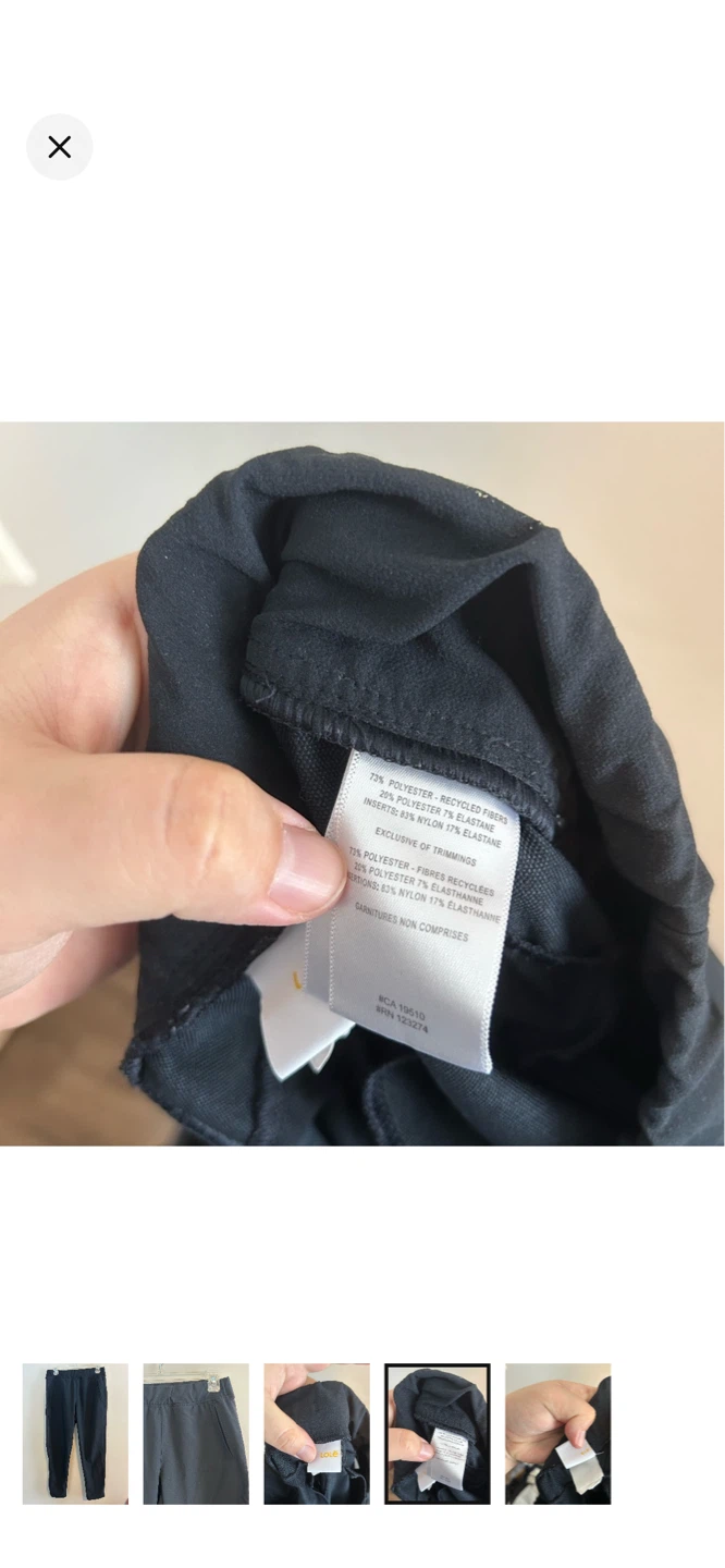 Lole Black Pants Size Medium - photo 4