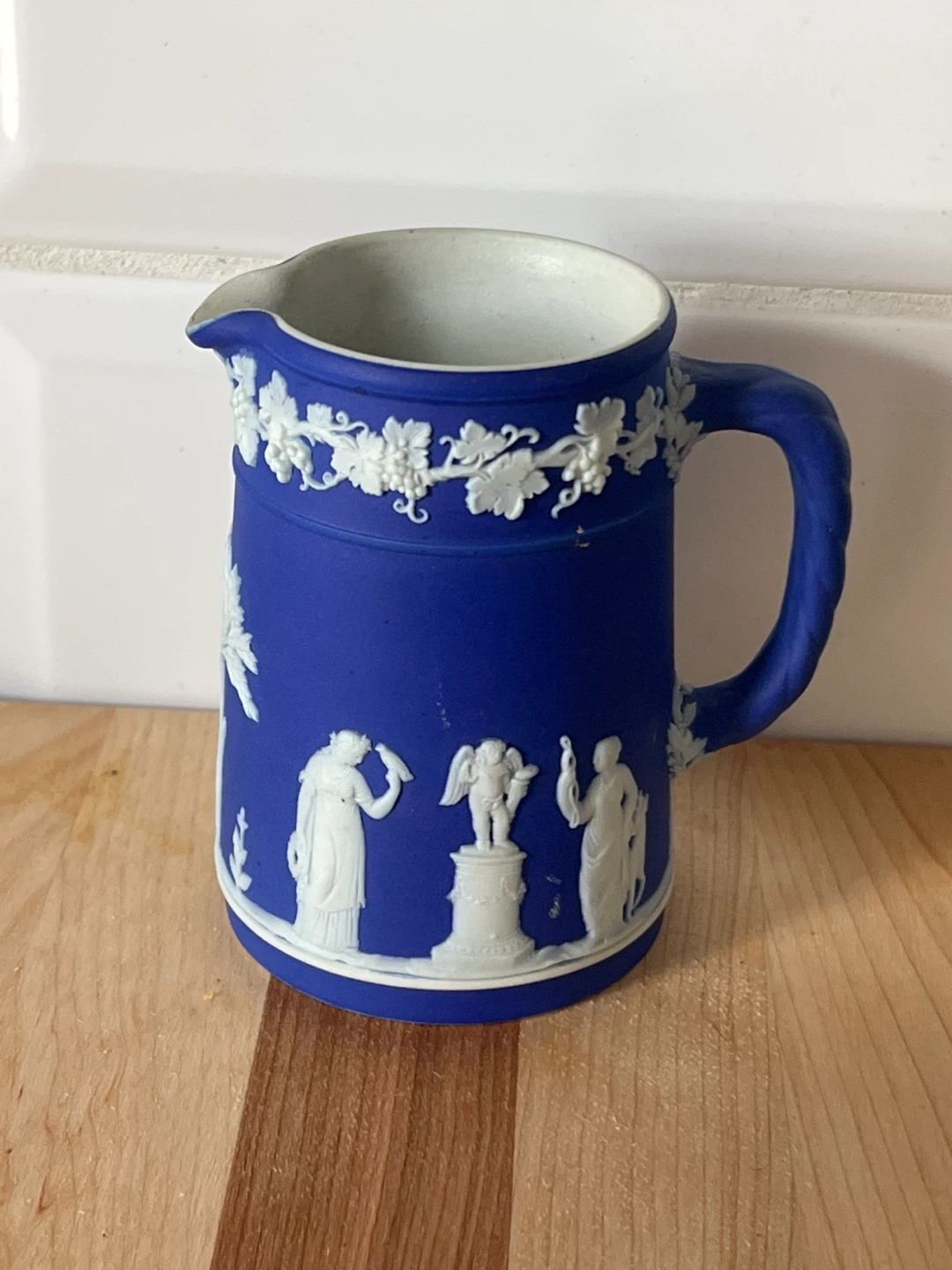 Wedgewood Jasperware Blue Creamer