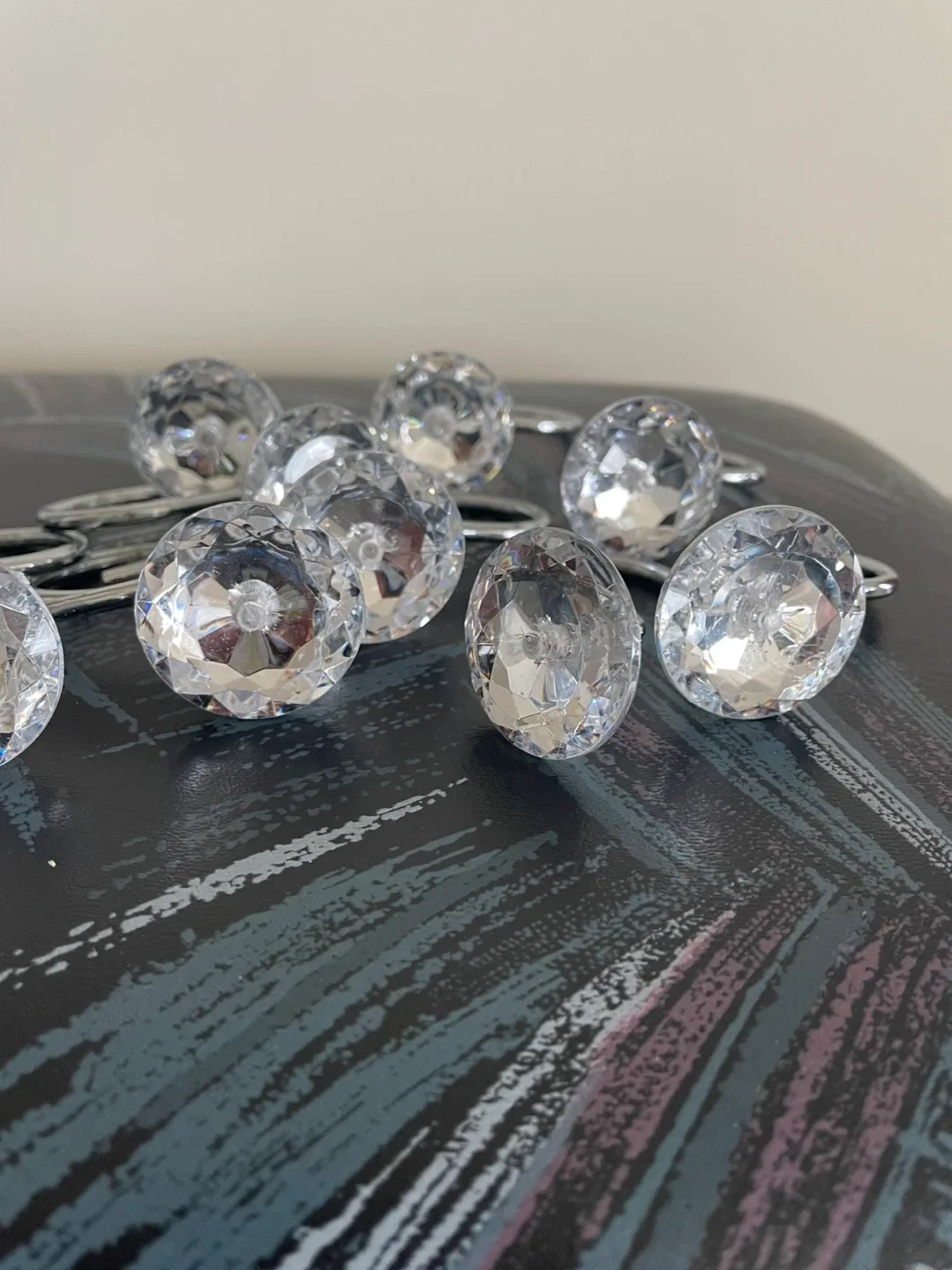 12-Piece Crystal Shower Curtain Hooks - photo 4