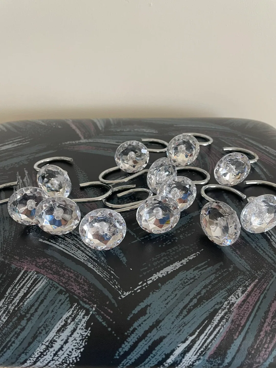 12-Piece Crystal Shower Curtain Hooks - photo 3