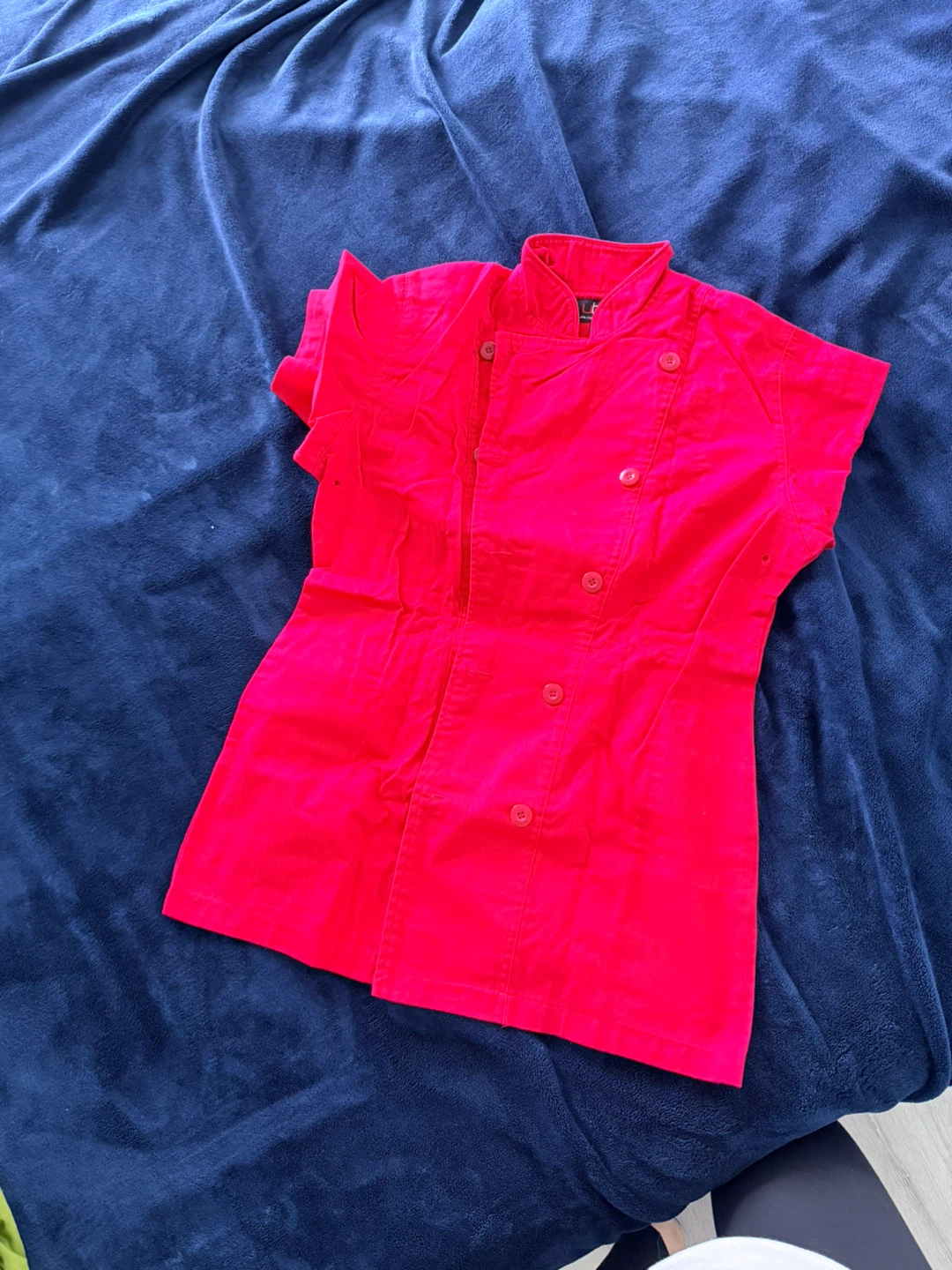 Town & Country Chef Coats - Red & Lime Green - photo 2