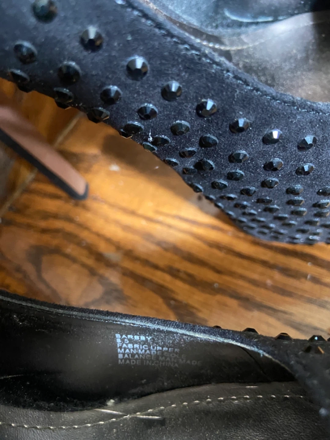 Steve Madden Black Embellished Heels - photo 4