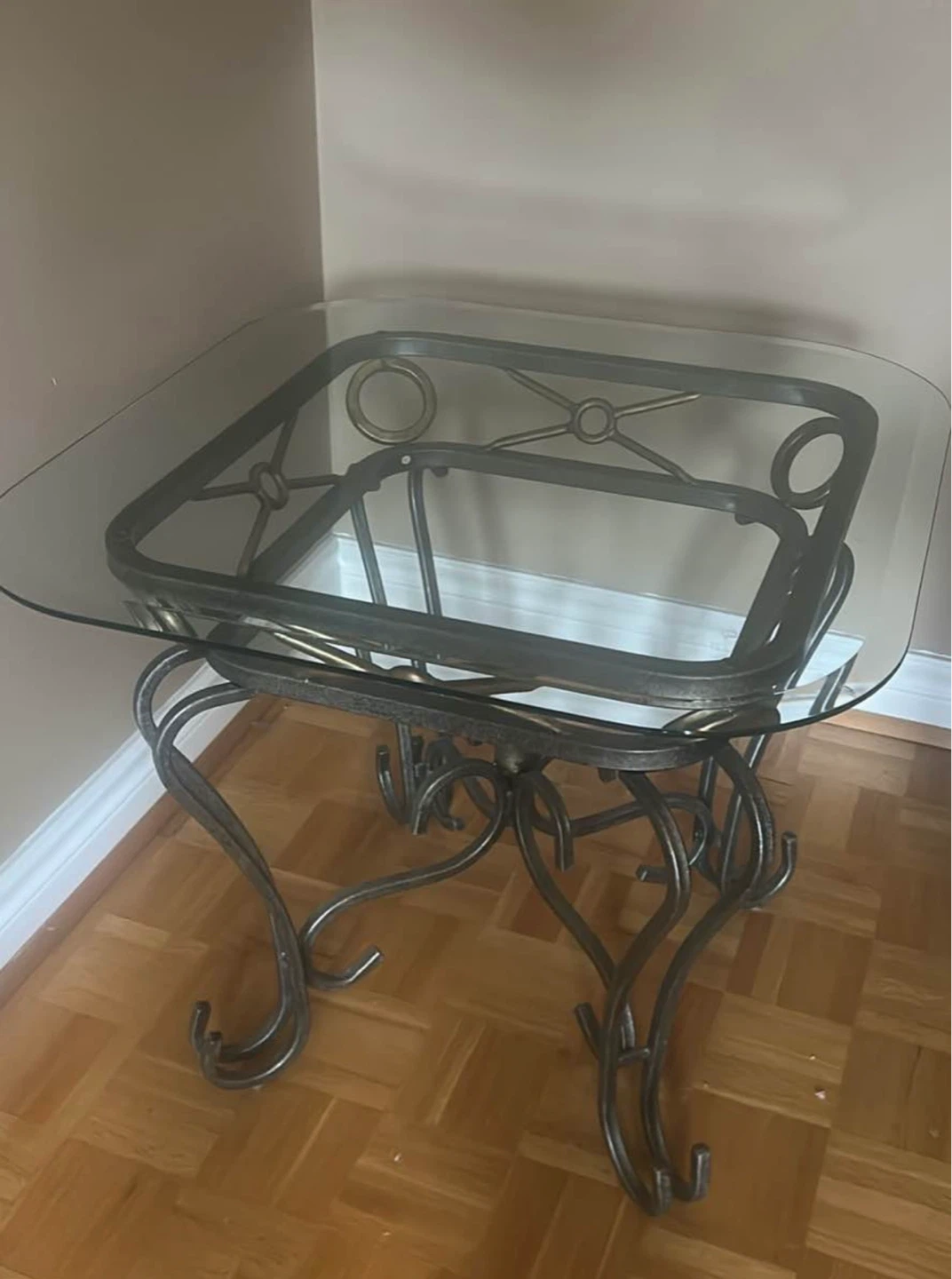 Wrought Iron Dining Set - photo 2