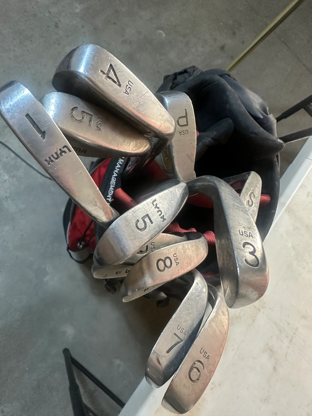 Golf Club Set with Driver and Irons