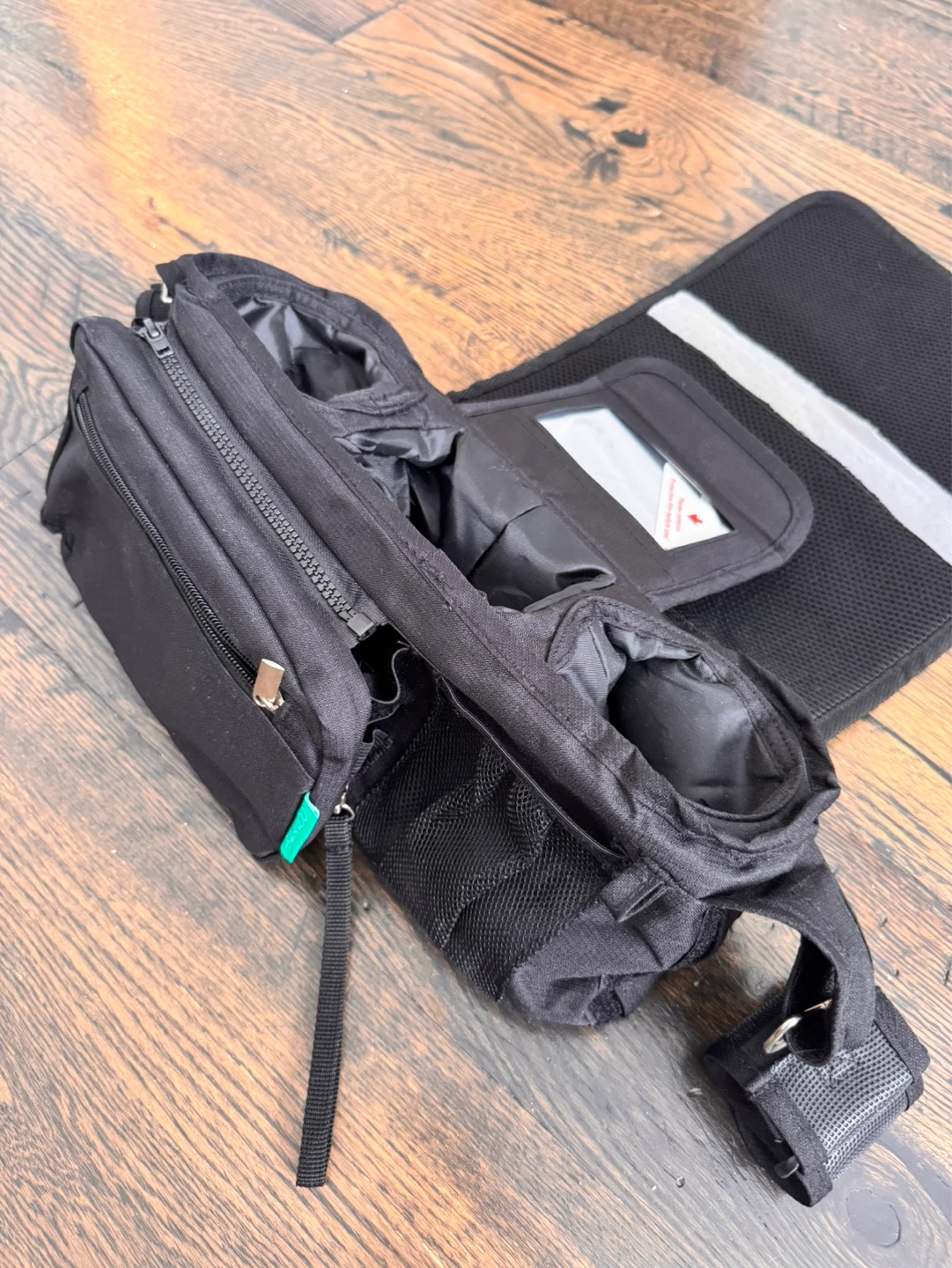 SWANOO Stroller Organizer Caddy - Black - photo 2