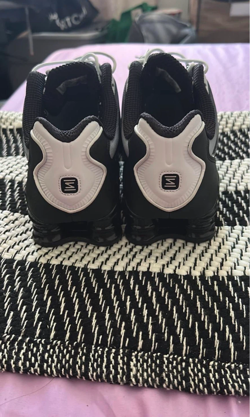 Nike Shox NZ Mens Shoes Black Grey Size 10.5 - photo 4