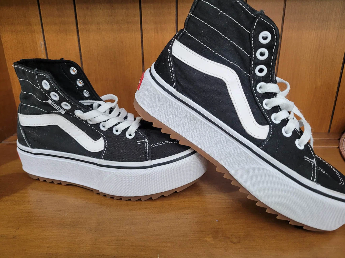 Vans SK8-Hi Platform Shoes womens size 6.5