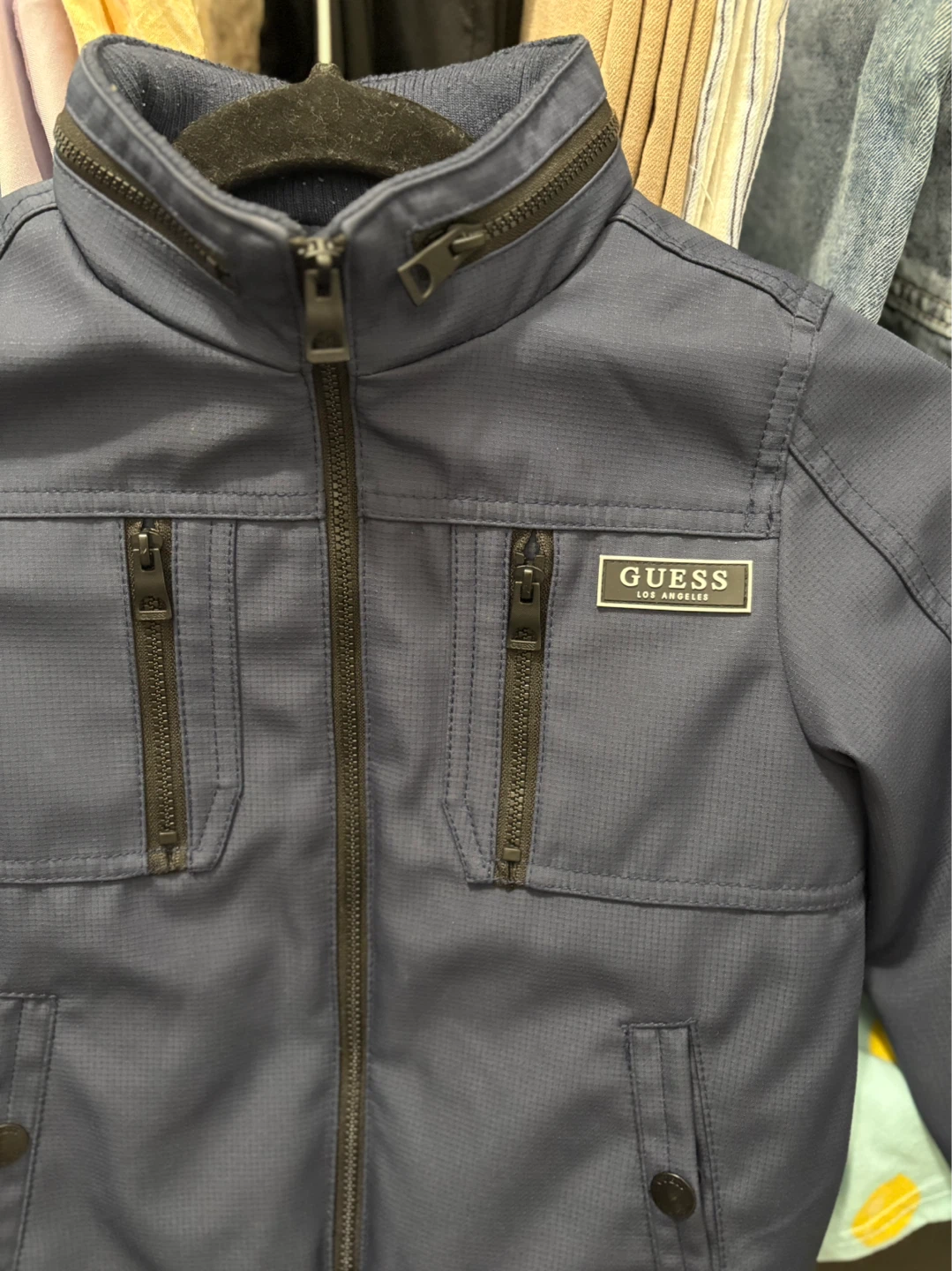 Guess Los Angeles Navy Jacket - Size 5 - photo 2