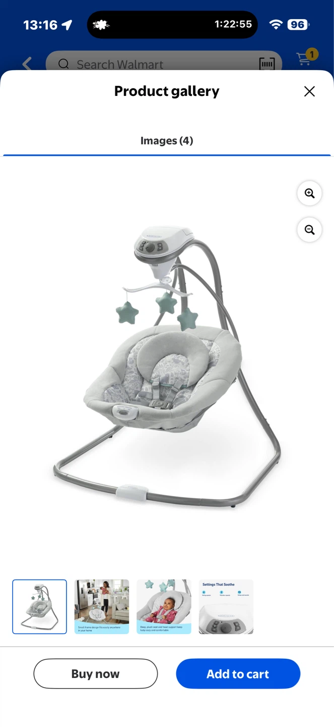 Graco Simple Sway Swing - photo 2