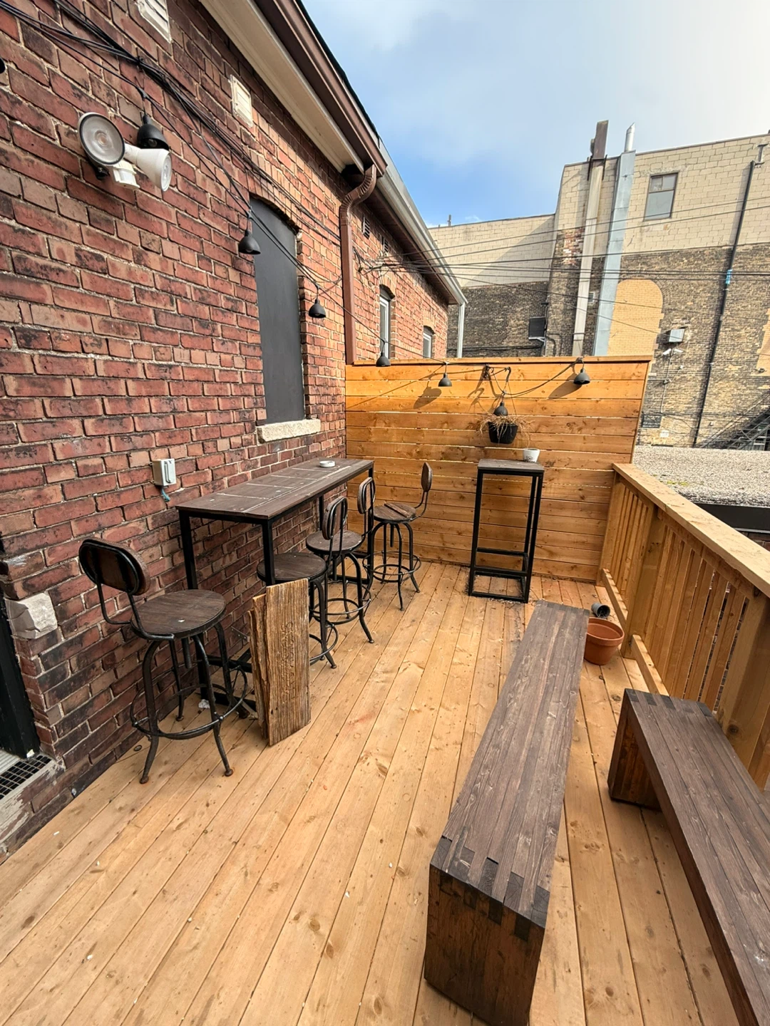 Bar Table and Stools Set - photo 2