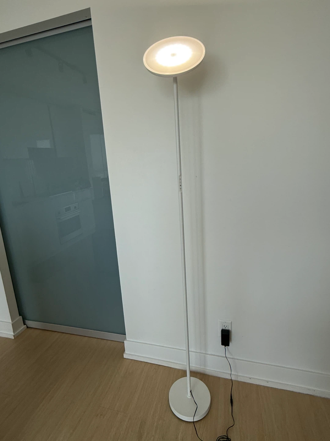 Modern LED Floor Lamp - Adjustable Brightness & Color - photo 5