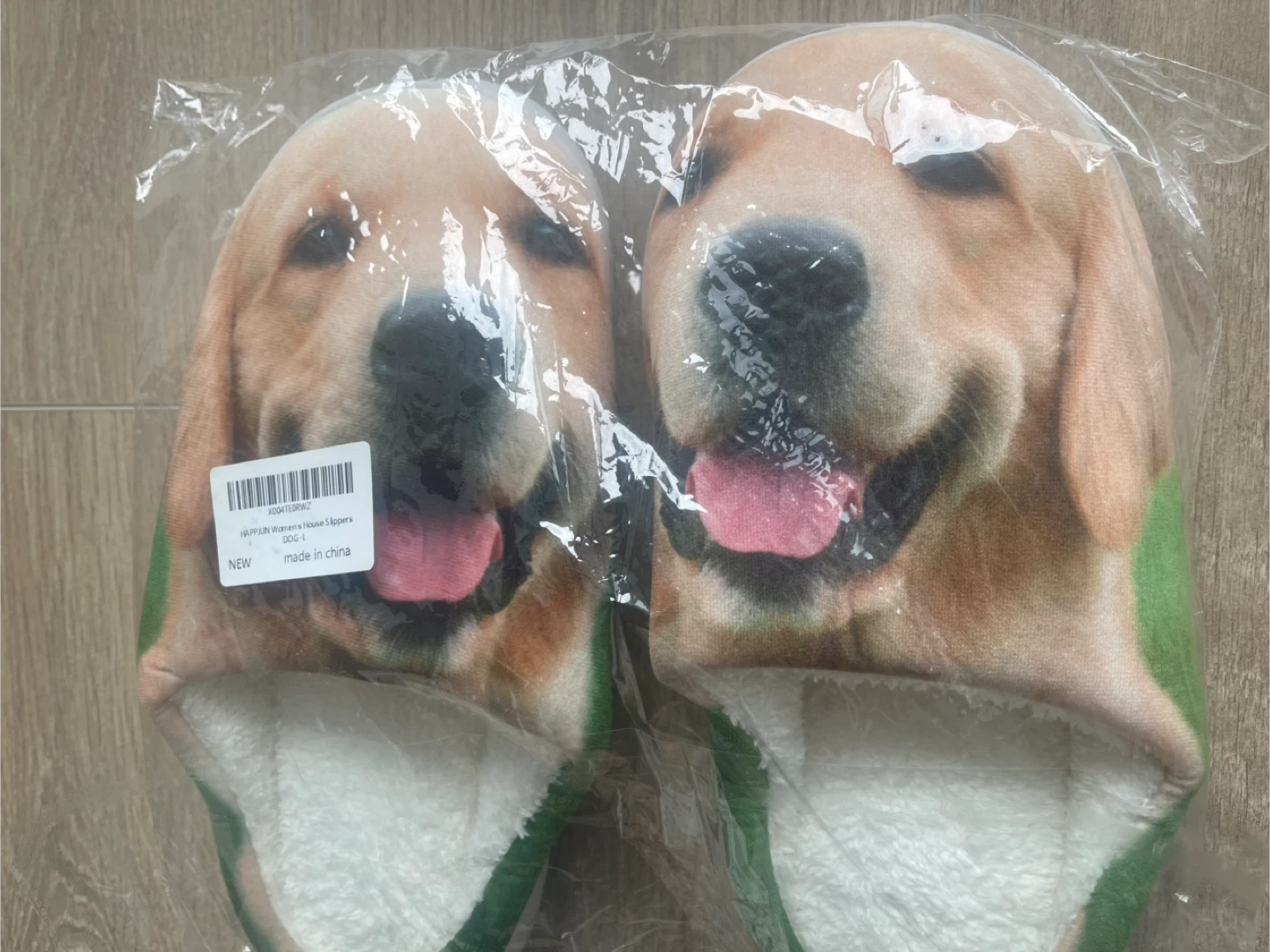 Golden Retriever Dog Face Slippers - photo 2