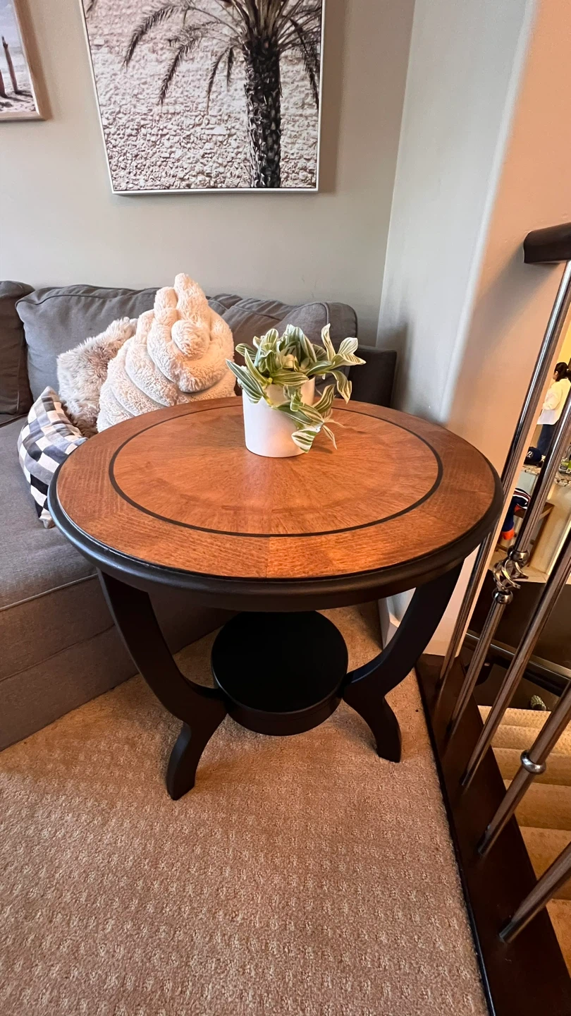 Modern 3-Piece Coffee & End Table Set – Solid Wood Tops - photo 5