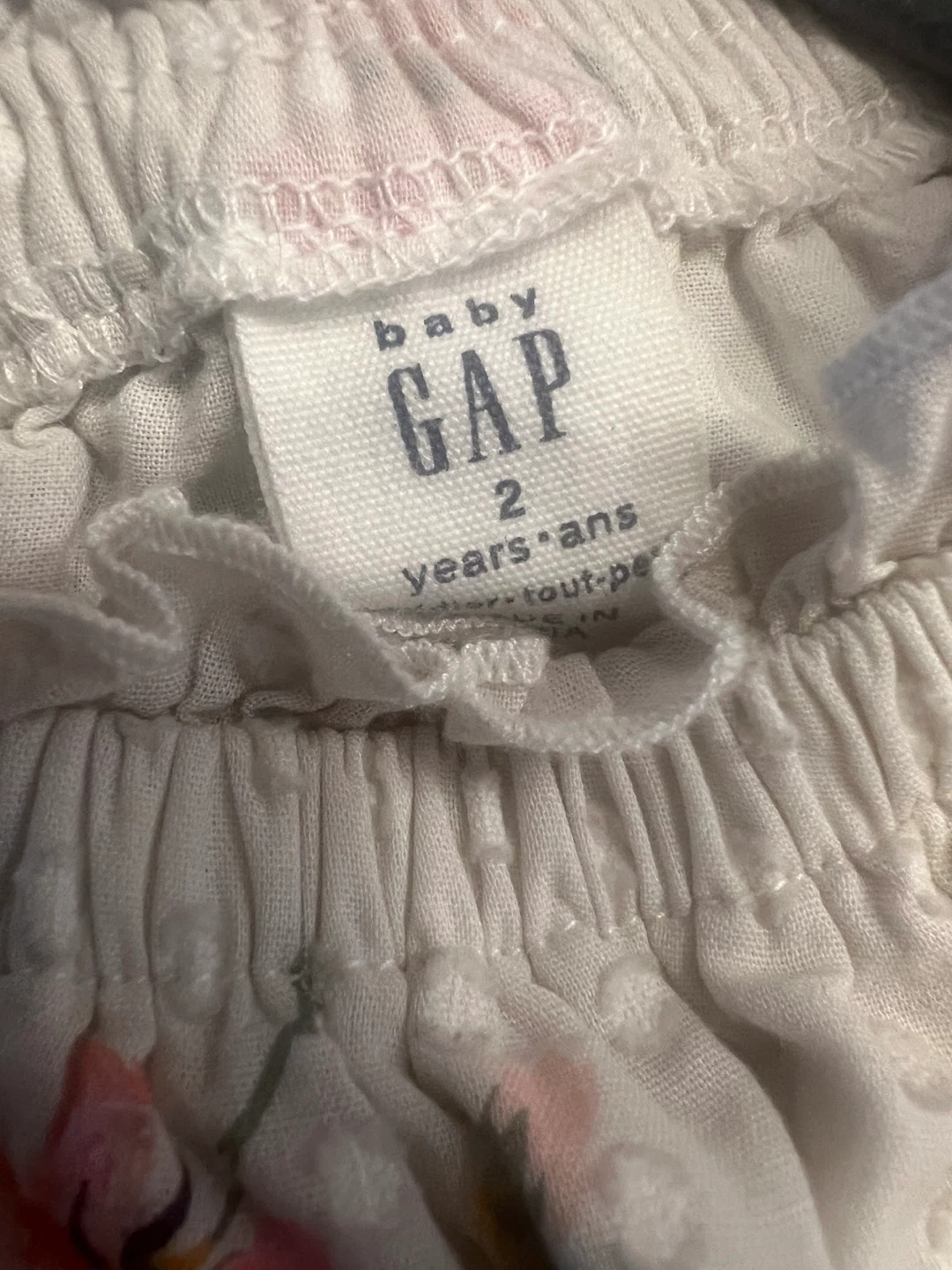 Gap Baby Floral Top & Denim Jeans Set - Size 2 - photo 4
