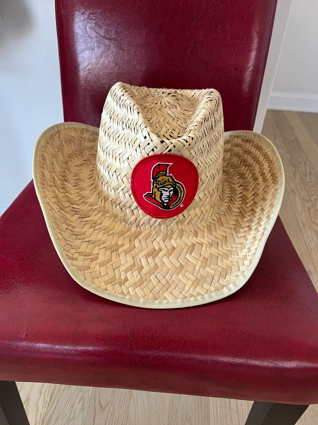 Ottawa Senators Straw Cowboy Hat