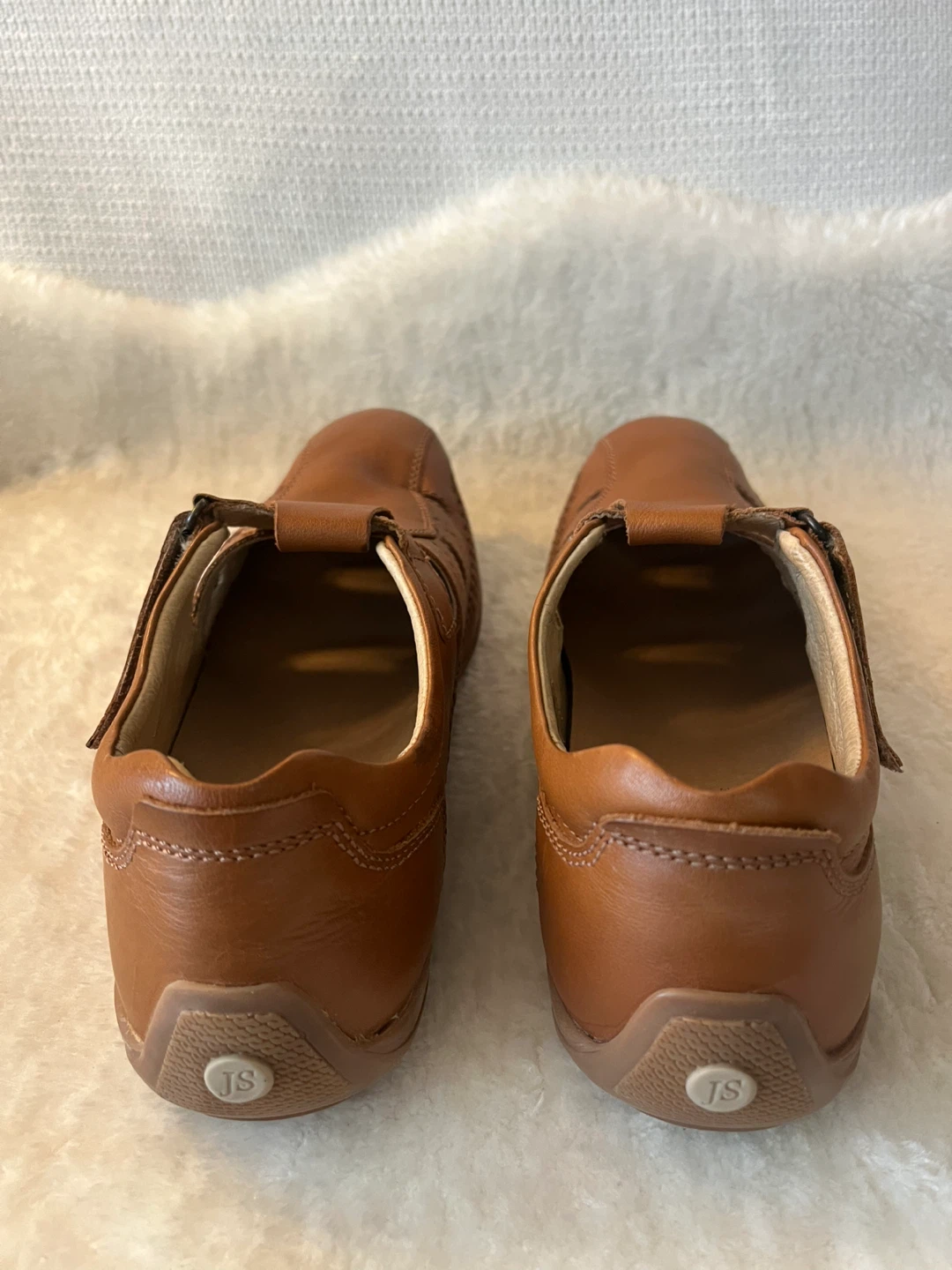 Josef Seibel Men's Brown Leather Sandals Size 10.5 - photo 3