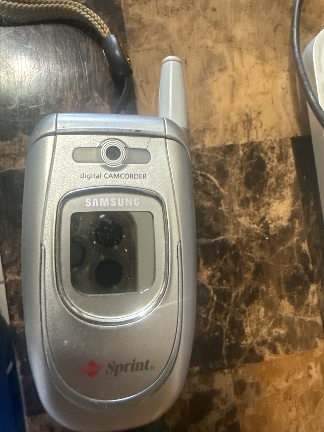 Samsung flip phone with digital camcorder - Sprint
