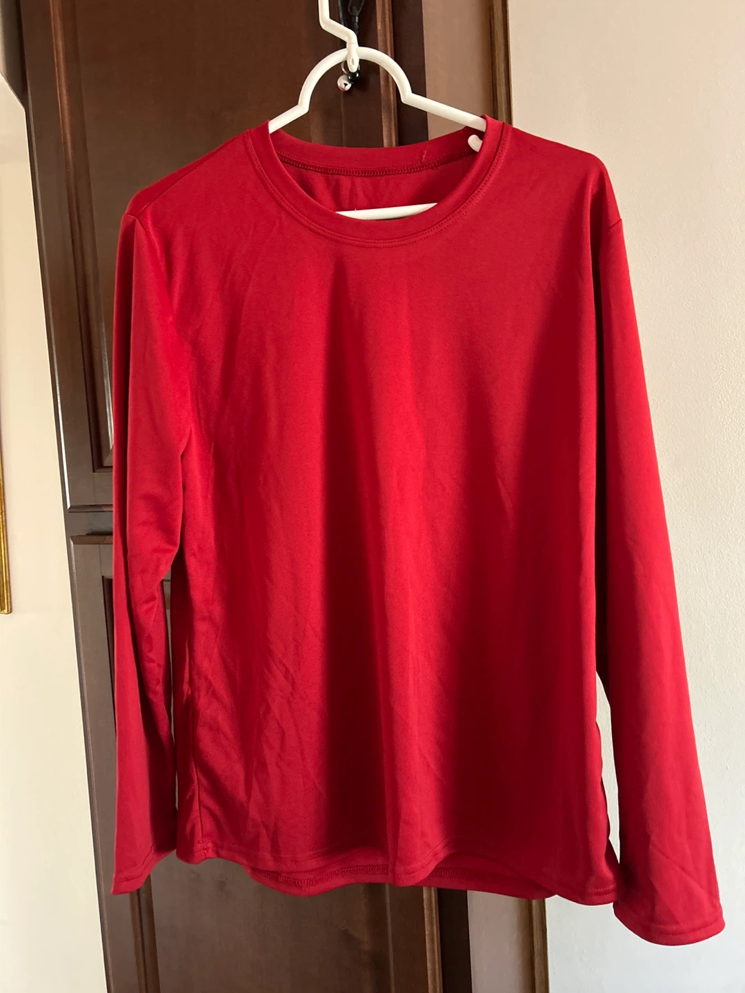 Red Long Sleeve Shirt