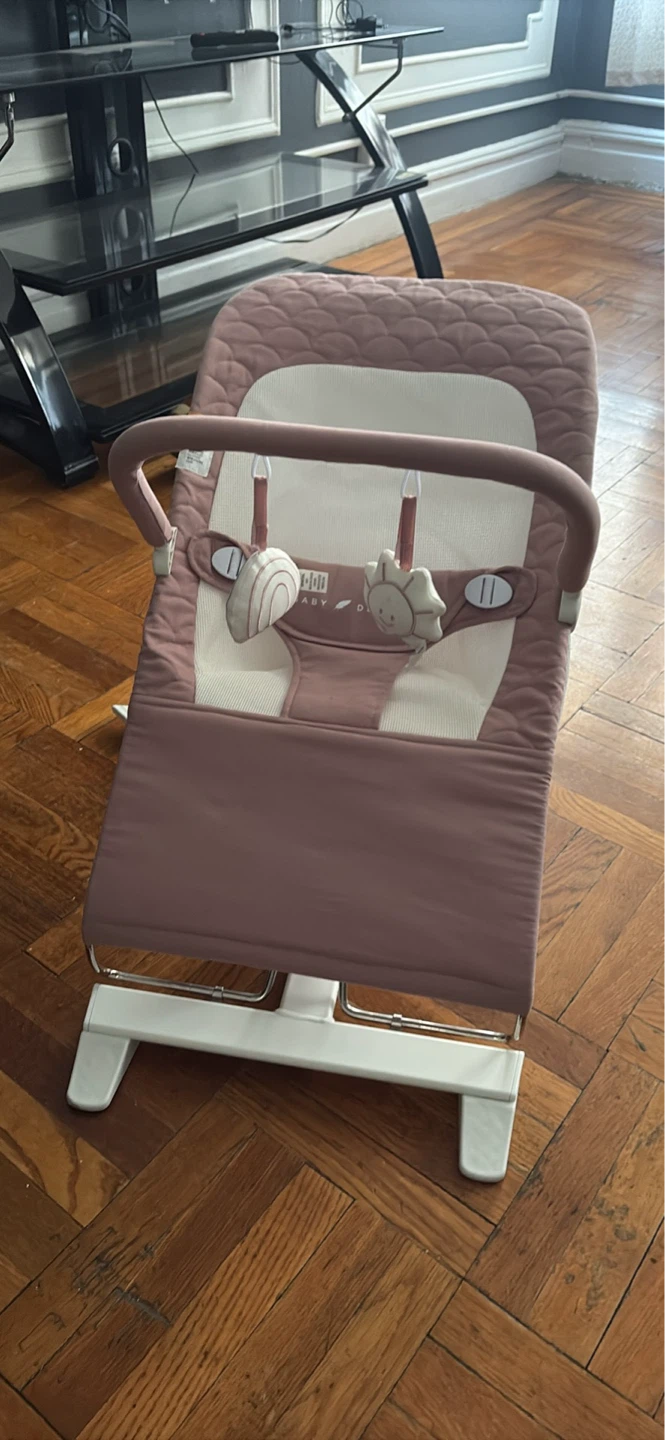 Baby bouncer ( organic rose color ) - photo 2