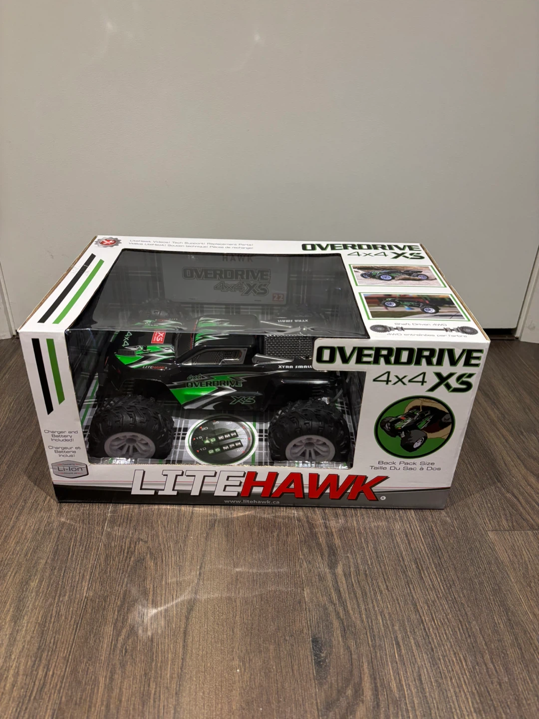 New sealed box Litehawk Overdrive 4x4 XS RC car