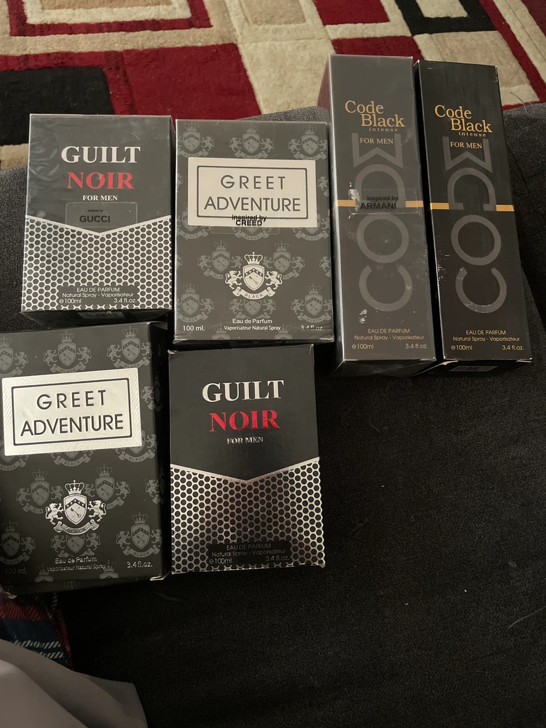 Guilt Noir Eau de Parfum for Men - 100ml
