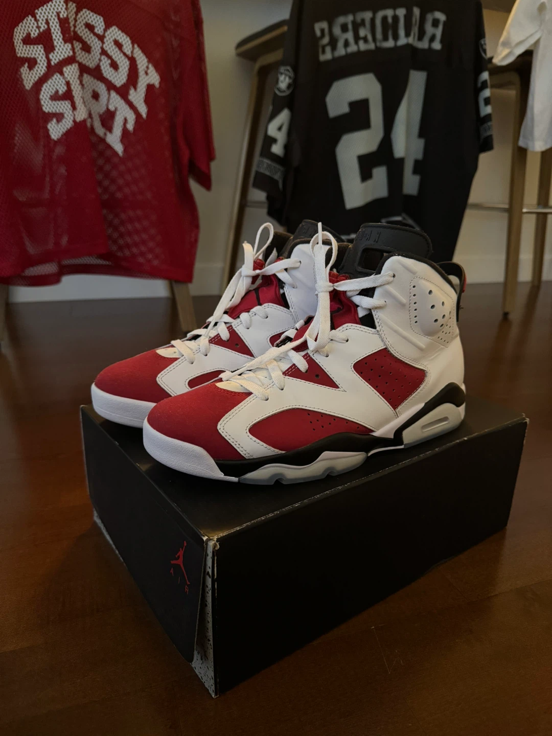 Nike Jordan 6 Carmine 2021 size 10.5