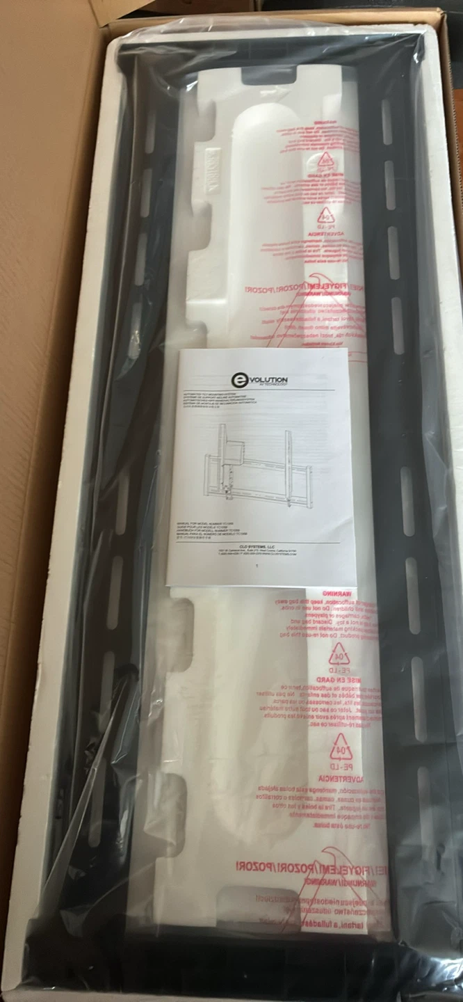 New in box TV Wall Mount 40-52" Automated Tilting - photo 3