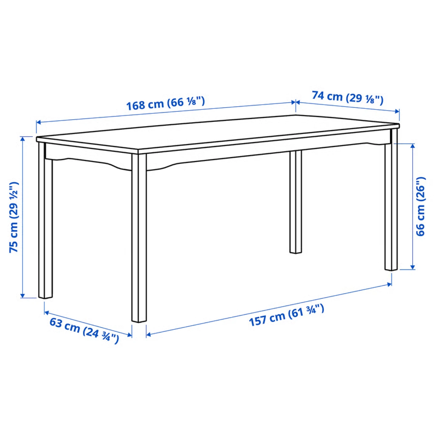 Ikea Grey Dining Table - photo 2