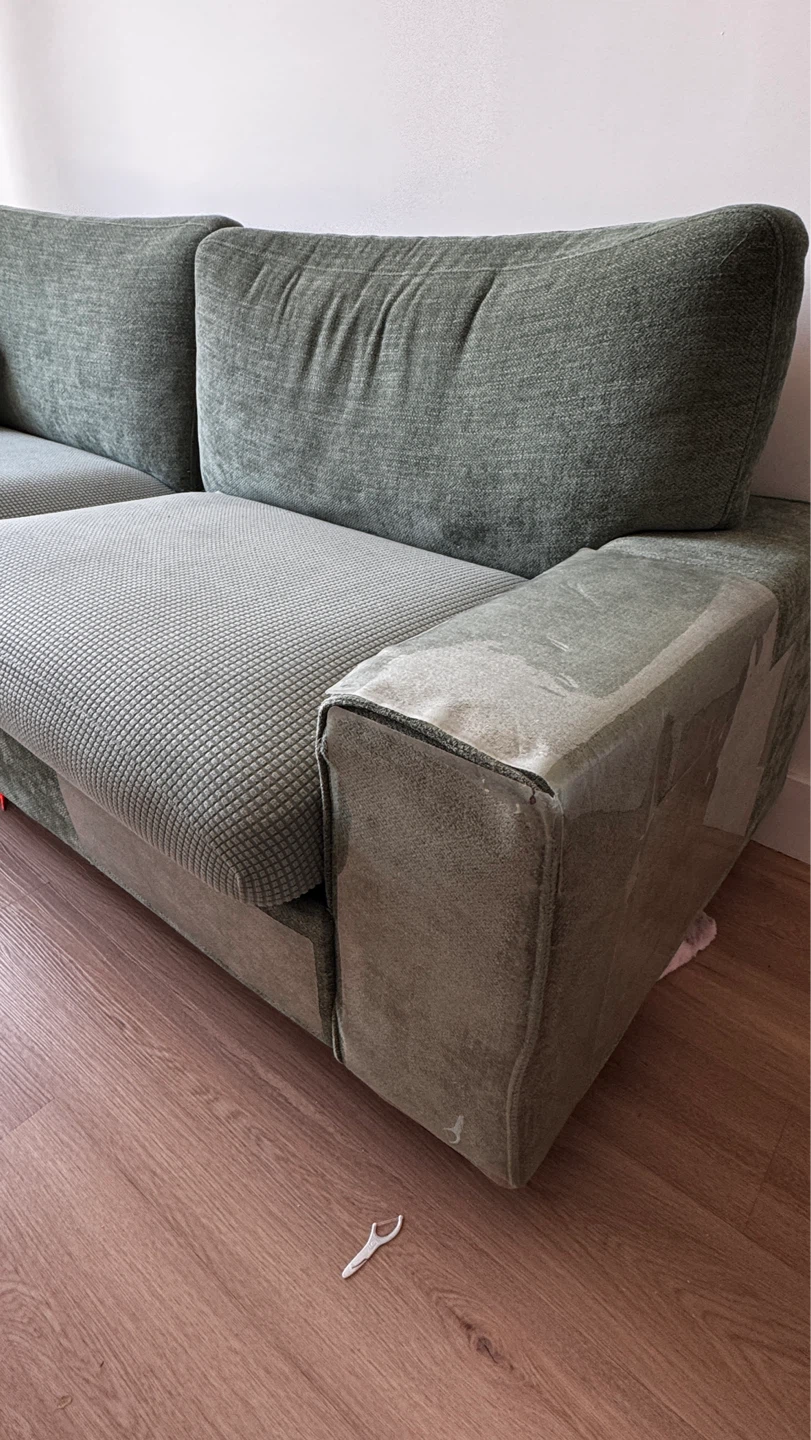 Green Sectional Sofa - photo 3