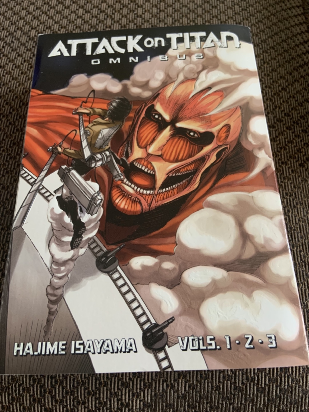 Attack on Titan Omnibus Vol. 1-3 Manga by Hajime Isayama