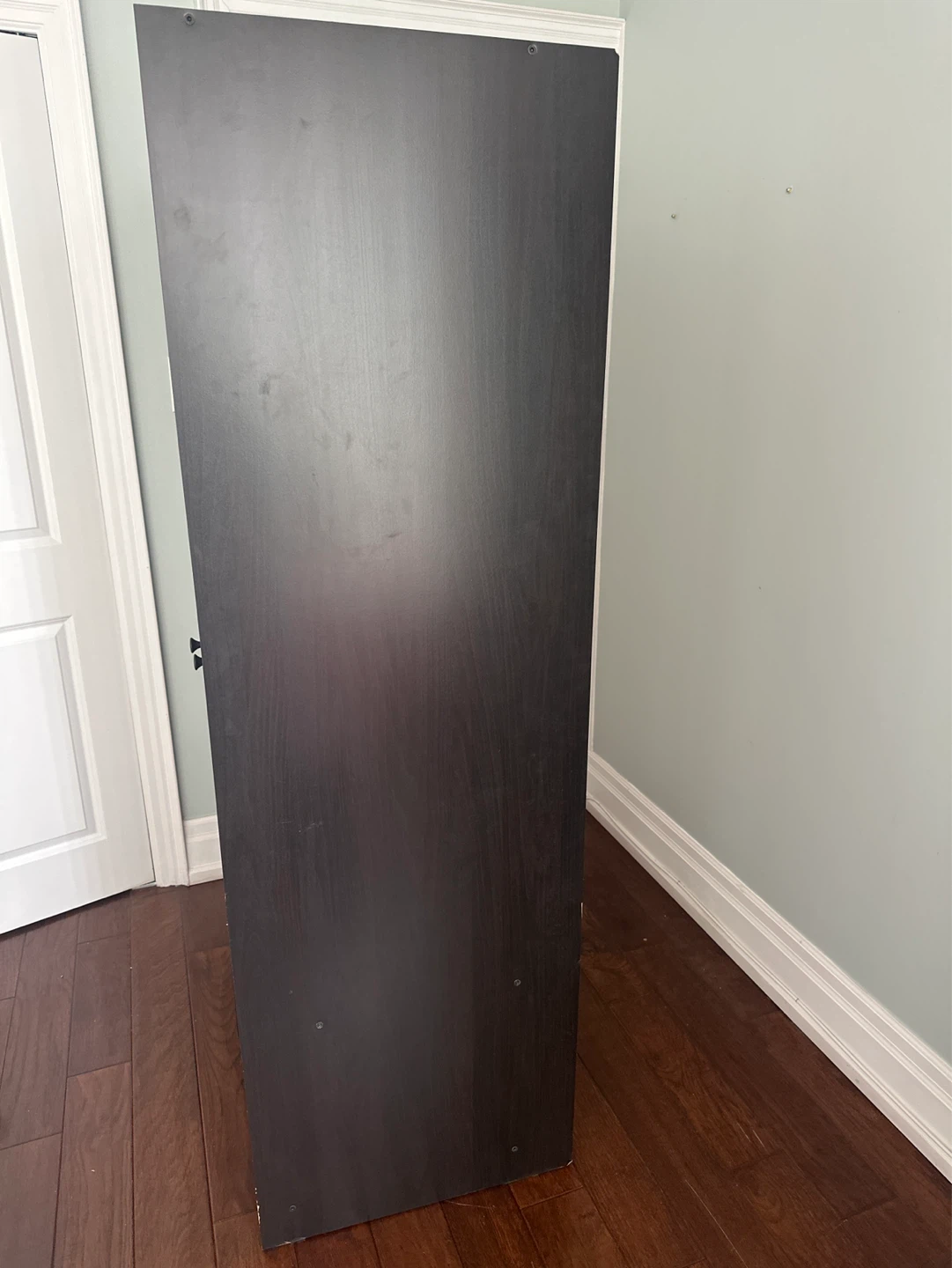 Dark Brown Double Door Wardrobe with Hanging Rail - photo 3