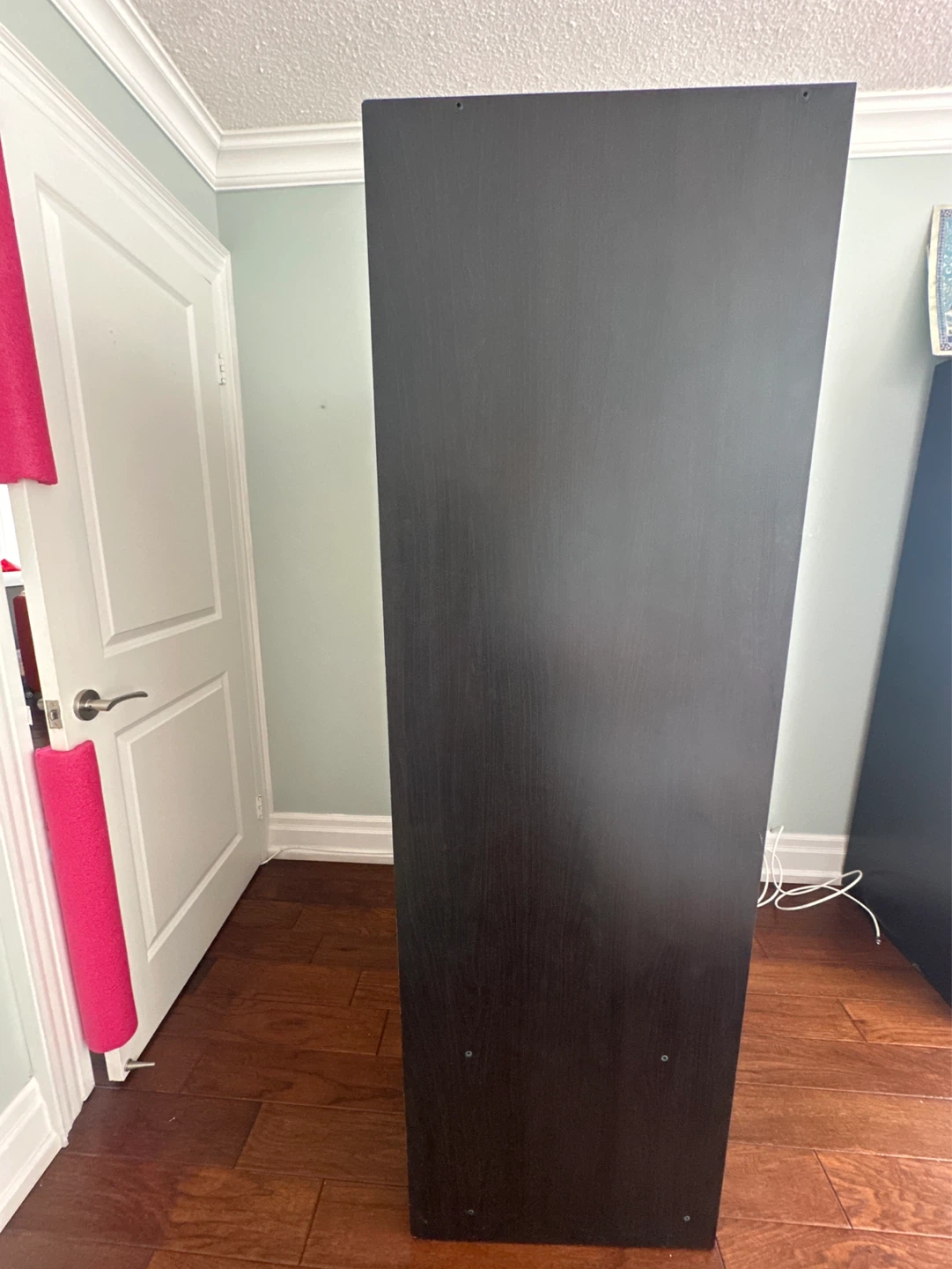 Dark Brown Double Door Wardrobe with Hanging Rail - photo 2
