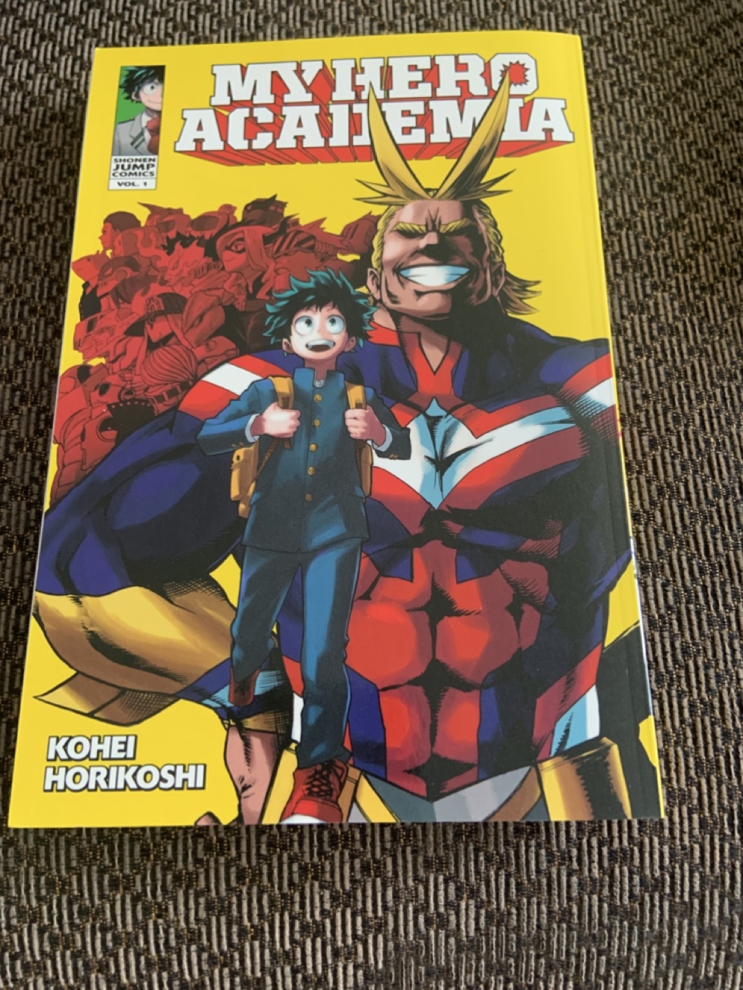 My Hero Academia Manga Vol. 1 by Kohei Horikoshi