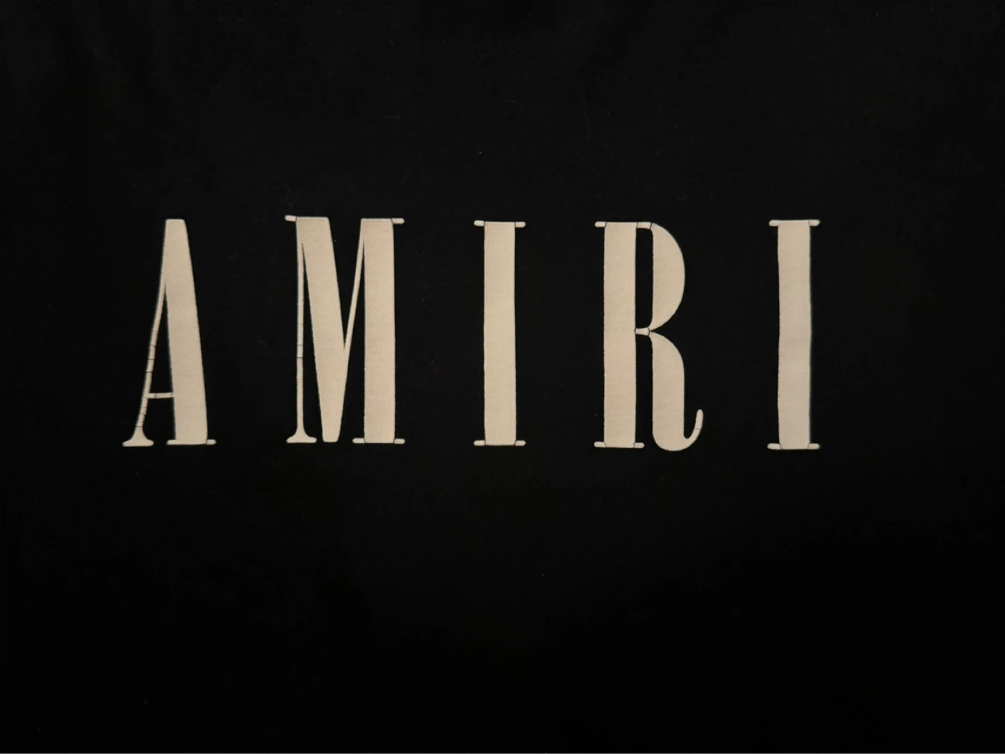 AMIRI Black logo T-Shirt size XL - photo 2