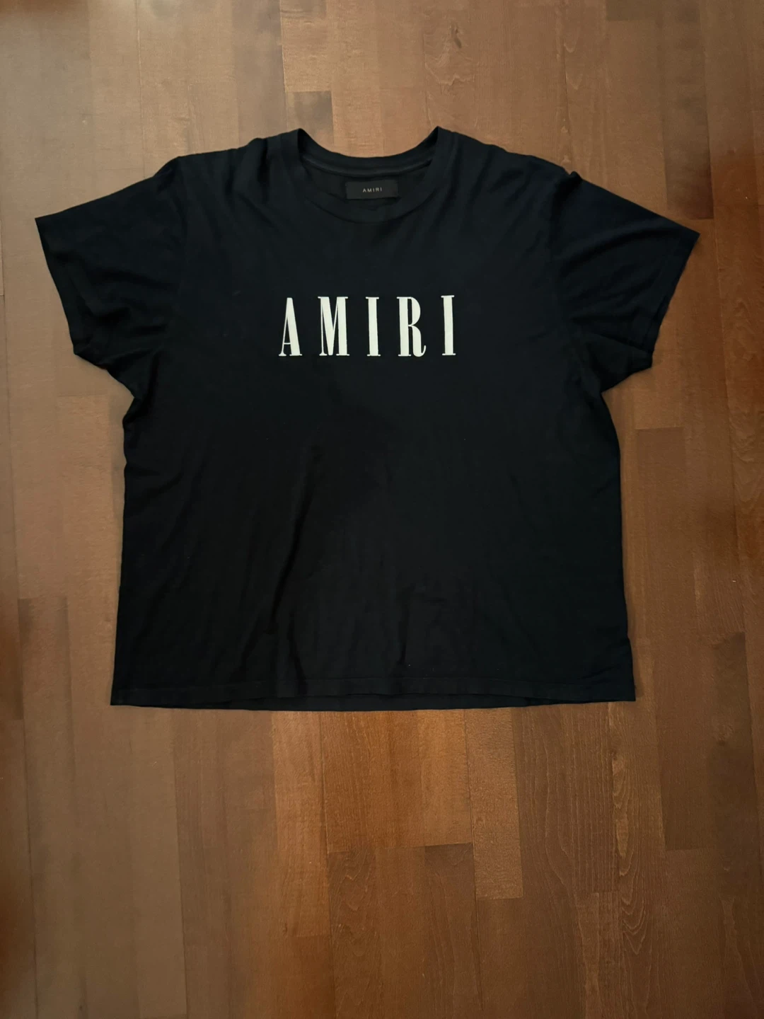 AMIRI Black logo T-Shirt size XL